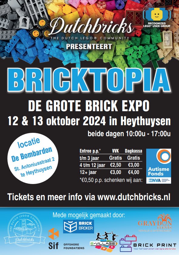 Bricktopia Heythuysen 12 en 13-10-2024