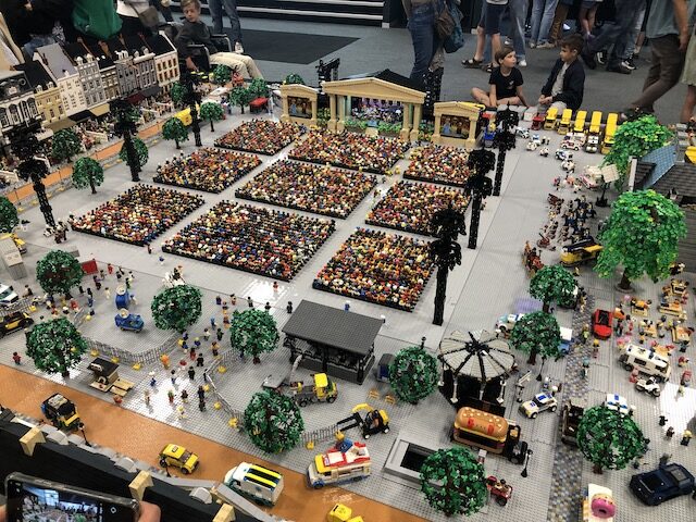 Vrijthof in LEGO