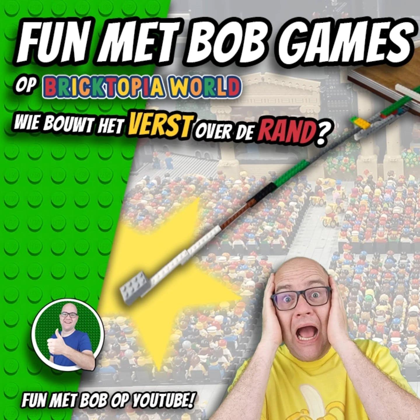 Fun met Bob Games - Bouwwedstrijd Bricktopia World 2025